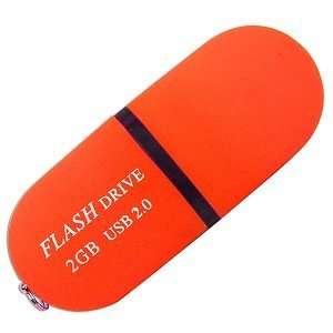  512MB USB 2.0 Portable Flash Drive (Orange): Electronics