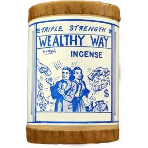   Strength Wealthy Way Powdered Voodoo Incense 16 oz.