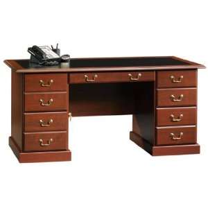 Heritage Hill Office Desk w/ Black Inlay Top