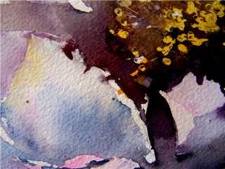 floral watercolor painting kristinegroll abstract still life original 