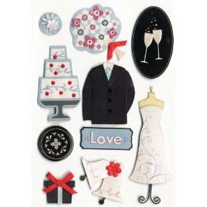   Handmade Dimensional Stickers, Story Of Us Arts, Crafts & Sewing