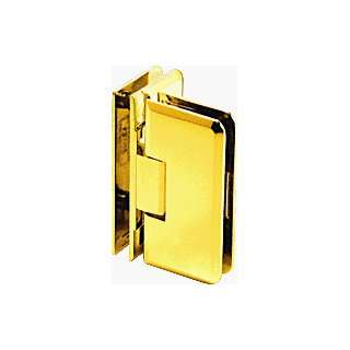   090 Series Gold Plated 90° Glass to Glass Hinge