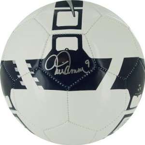   Nike T90 Pitch Blue And White Soccer Ball   Autographed Soccer Balls