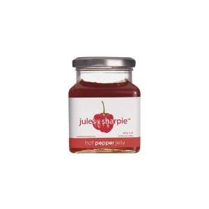 Jules & Sharpie Hot Pepper Jelly (Economy Case Pack) 12 Oz Jar (Pack 