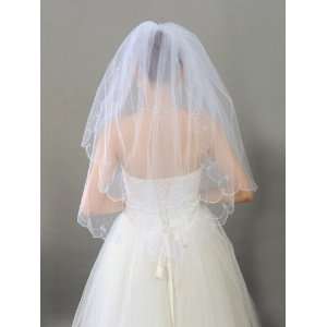  Artwedding 2T Elbow Wedding Bridal Veil White One Size 