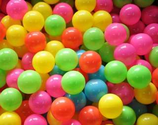 800 Pcs Ocean Play Ball Pit Balls For Pool/ Pit/ Tent  