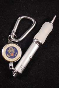 USAF US AIR FORCE Keychain Pen Light Retractable NEW  