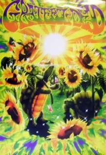 Grateful Dead Terrapin Sunflower 420 Poster Print Rare  