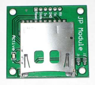   SD MMC Card Data Logger Module for Basic Stamp, Picaxe, Arduino  