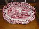 SPODE Blue Italian Cranberry Miniature Platter BEST NEW