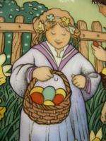 d817 V&B Heinrich Plate Easter Eggs by Karin Blume 1985  