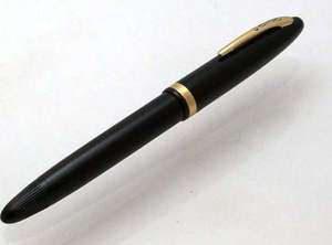   Sheaffer CADET 23 Tip Dip Touchdown Fountain Pen Black w/ 14k Gold Nib