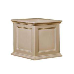 Mayne Fairfield 20 in. Plastic Square Patio Planter 5825C at The Home 