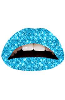 Violent Lips The Blue Glitterati Lip Tattoo  Karmaloop   Global 