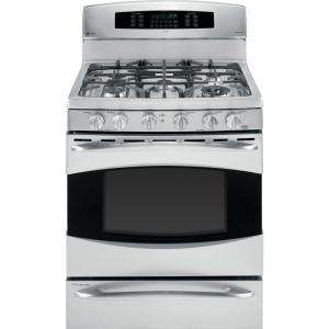 GE Profile 30 in. Self Cleaning Freestanding Gas Range with Baking 