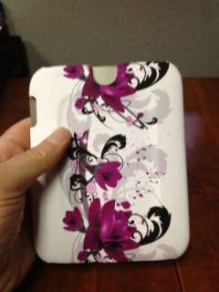 for Barnes and Noble Nook Purple Flower Hard Protective Stealth Case 