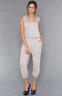 NTICE The Brushed French Terry Cropped Jumpsuit  Karmaloop 