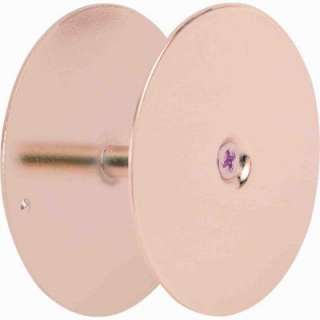 Prime Line 2 5/8 in. Brass Plate Bore Hole Cover U 9516 at The Home 