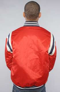 10 Deep The Saints Dugout Jacket in Red  Karmaloop   Global 
