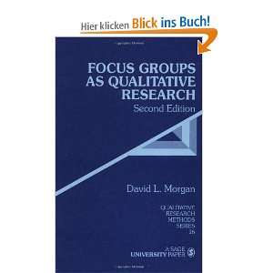   Morgan (Qualitative Research Methods): .de: David Morgan, David