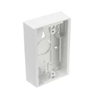   Gang White Surface Mount Wiring Box R14 42777 00W at The Home Depot