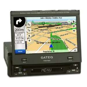 Gateq ENAV7020i 1 DIN TMC NAVI Autoradio mit DVD Bluetooth 
