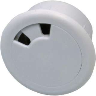 GE 2 In. White Furniture Hole Cover 26291  