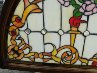 HAND MADE STAINED GLASS WINDOW JHL94  