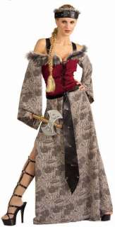 Barbarian Queen Adult Costume Renaissance Lady Dress  