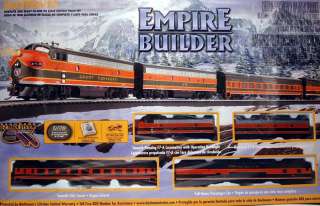   Train Set Analog Empire Builder Passenger 00667 022899006673  