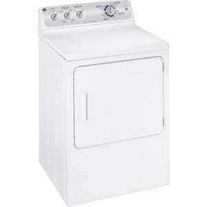 GE 7.0 cu. ft. Gas Dryer in White GTDN500GMWS 
