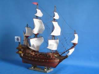 Spanish Galleon 30 Wooden Ship Model Replica  