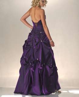 blau Abendkleid,Ball​kleid lang Gr 34 36 38 40 42 44  