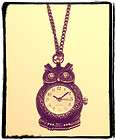 vintage owl clock  