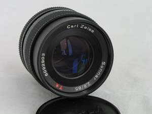 Carl Zeiss Sonnar 85mm f2,8 85/2.8 Contax Lens  