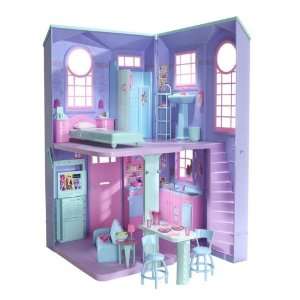 Großes Barbie Stadthaus ,klappbar , auf zwei Ebenen  