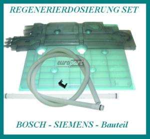 Regenerierdosierung Set Wassertasche Bosch Siemens Neu  