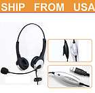 T200USB Call Center Headset with Microphone +VM for Com