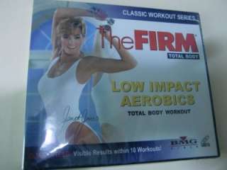 THE FIRM LOW IMPACT JANET JONES ORIGINAL VCD DVD SEALED  