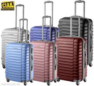 CIAK RONCATO (L) Reisekoffer Blau/NAVY,Trolley/Koffer, 4 Rollen/TSA 