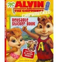   the Chipmunks Chipwrecked Reusable Sticker Book by Lauren M. Sullivan