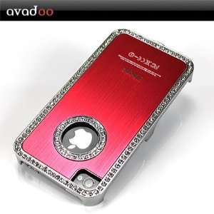 iPhone 4 Luxus Case / Schutzhülle Tasche mit Diamanten: .de 
