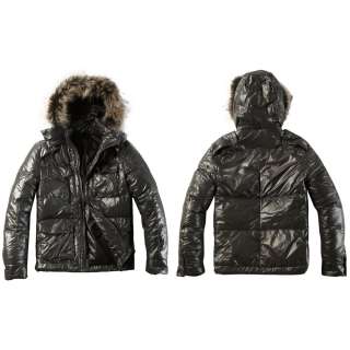 2011 NEW Mens fashion winter coat Down Jacket/Coat Brown Size M L XL 