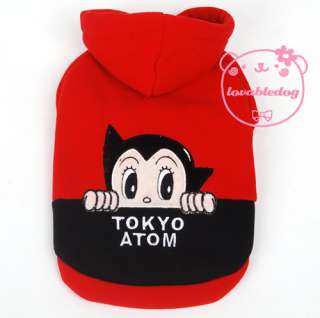 Red Dog TOKYO ATOM Coat Jacket Clothes Apparel XS S M L XL  