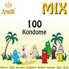 Amor Mix 100 Kondome Big Sortiment 8 Sorten: Nature Thi