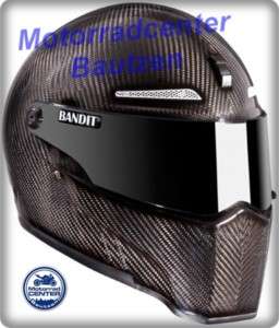 Bandit Alien 2 Carbon Motorrad Helm Motorradhelm Gr. S  