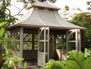 Gartenhaus riesen Pavillon aus Teak Holz NEU!! Pavillon  
