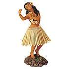 Hawaiian Leilani Dashboard Hula Girl Doll Polyresin Lei Bobble Head 7 