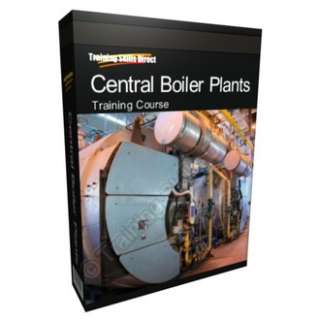 Central Boiler Plants Heating HVAC Training Book Course  