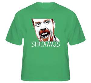 Sheamus Irish Wrestler Champion Ireland T Shirt Green  
